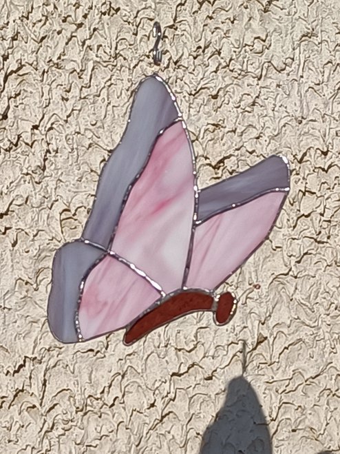 papillon vitrail tiffany