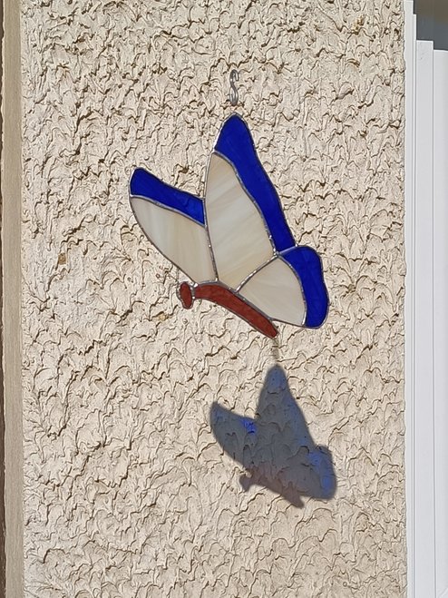 papillon vitrail tiffany
