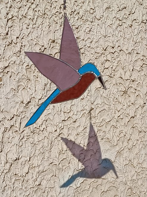 colibri vitrail tiffany